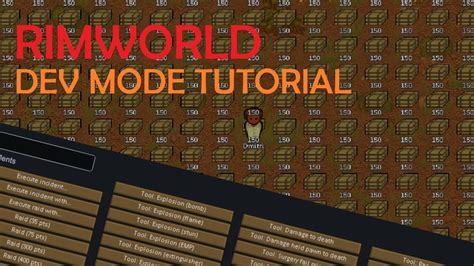 How to Activate Dev Mode in Rimworld — Set Ready .